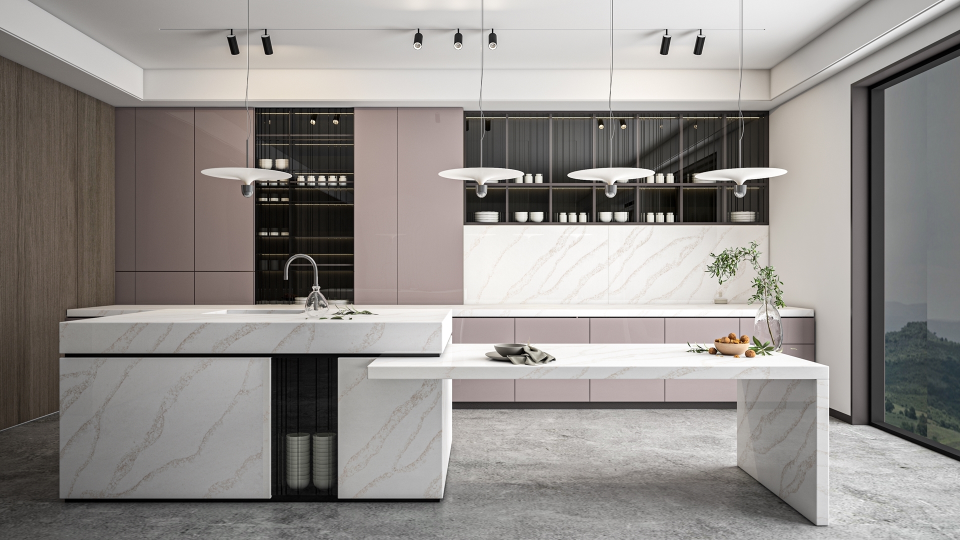 CRISTALLOO Calacatta Canyon Quartz