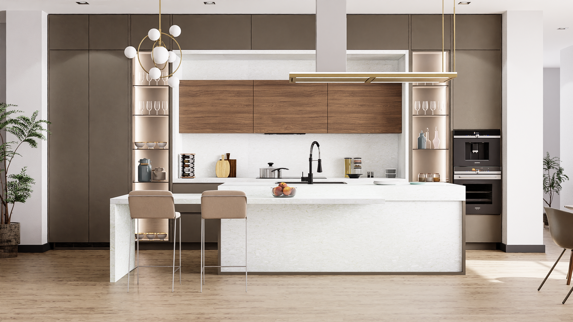 CRISTALLOO Vena Oro Quartz